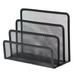 File Holder Office Desk Organizer with 6 Compartments Drawer | The Mesh Collection Desk Organiser Mesh Desktop Organizer and Storage Magazine Holder