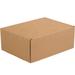 Brown Deluxe Literature Mailing Boxes 11 1/8 X 8 3/4 X 4 Inches Pack Of 50 Crush-Proof For Shipping Mailing And Storing (MFL1184K)
