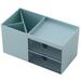 Outoloxit Desk Organizer Desk Organizers and Accessories Desk Storage Box Vanity Organizer Cosmetic Storage Organizer Makeup Organizer Desk Storage for Office Light Blue