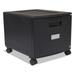 MOWENTA Single-Drawer Mobile Filing Cabinet 1 Legal/Letter-Size File Drawer Black 14.75 X 18.25 X 12.75