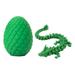 3D Printed Loong Eggï¼ŒContain Egg and Loong PLA 3D Printed Ornaments