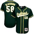 Blackburn 58 Green Baseball Stitched Jerseys