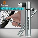 Deagia Sporting Goods Accessories Clearance Mini Bicycle Pump 160Psi Portable Bike Tire Pump for Mountain Biking Bikes Outdoors Tools