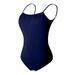 Posijego Womens Sleeveless Backless Bodysuits Spaghetti Straps Gymnastics Dance Body Suit Leotard Dancewear