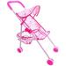 ARTEA Kids Stroller with Basket Doll Stroller with Basket Foldable Stroller Doll House Accessories