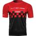 Thor Intense Chex Mens MTB Mountain Bike Jersey Red/Black XS