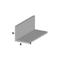 Inferramenta - profil d&39angle cm 200 h profilA aluminium chromA 30x30x1 mm tige