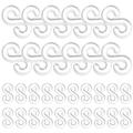 500 Pcs Rubber Band Braided Buckle Hooks Rubber Bands Clips For Bracelets Bracelet Making Tool Loom Rubber Bands Clips