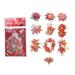 Deagia 2024 New Arrival Clearance Ice Crystal Pet Sticker Pack Series Gold Floral Handbook Diy Card Stickers Kitchen Decor