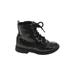 Wonder Nation Boots: Black Shoes - Kids Girl's Size 10