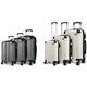 Kono Corner Detail Suitcases, Grey,19inch,One