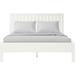 Graham Wooden Platform Bed by Camden Isle in White (Size QUEEN)