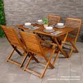 Acacia Hardwood Rectangular Folding Table