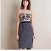 Anthropologie Dresses | Moulinette Soeurs Anthropologie Loredana Embroidered Dress | Color: Blue/Cream | Size: 6