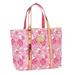 Lilly Pulitzer Bags | Lilly Pulitzer Sorority Pink Gold Sparkle Tote Phi Mu | Color: Gold/Pink | Size: Os