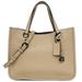 Coach Bags | Coach 2way Bag Beige C3460 Leather Handbag Shoulder C Charm Ladies | Color: Cream | Size: Os