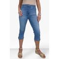 Stretch Denim Cropped Jeans