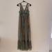 Anthropologie Dresses | Anthropologie Ranna Gill Beaded Paisley Maxi Dress | Color: Green | Size: 0