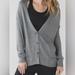 Lululemon Athletica Sweaters | Lululemon Cardi In The Front Cardigan Sweater Top Grey Size 6 Boolux $148 Euc | Color: Gray/Silver | Size: 6