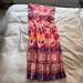 Anthropologie Dresses | Great Condition Anthropologie The Cassandra Maxi Dress Pink 1x | Color: Pink | Size: 1x