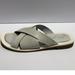 Free People Shoes | Free People Del Mar Sandal White Size Womens Us8 M Eu38 | Color: Gray/White | Size: 8