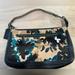 Coach Bags | Coach Cow Fur, Leather Wristlet. | Color: Black/Blue | Size: Os