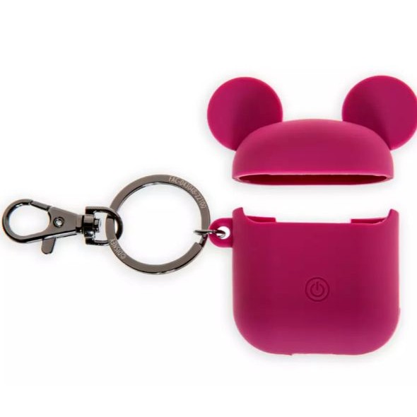 Disney Headphones | Disney Parks D-Tech Mickey Mouse Pink Headphone Case For Airpods Wireless | Color: Pink | Size: Os