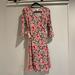Lularoe Dresses | Lularoe Michelle Wrap Dress, Pink Floral Print, M. | Color: Pink | Size: M