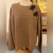 J. Crew Sweaters | J Crew Wool Blend Sweater With Sparkly Frog Closures | Color: Black/Brown | Size: 2x