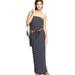 J. Crew Dresses | J. Crew Amie Navy & White Strapless Maxi Dress. Size S | Color: Blue/White | Size: S