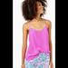 Lilly Pulitzer Tops | Lilly Pulitzer Dusk Silk Top In Raz Berry Size Xxs | Color: Pink | Size: Xxs