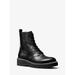 Michael Kors Shoes | Michael Michael Kors Tavie Leather Combat Boot 9.5 Black New | Color: Black | Size: 9.5