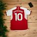 Adidas Shirts | Arsenal 23/24 Smith Rowe #10 Home Red Premier League Soccer Jersey True Size | Color: Red/White | Size: M