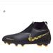 Nike Shoes | Nike Phantom Vision Elite Fg Black Lux Size Youth 1 | Color: Black/Gold | Size: 1b