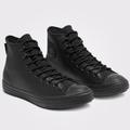Converse Shoes | Converse Chuck Taylor All Star Winter High Black Goretex Leather Size 7.5 New | Color: Black | Size: 7.5