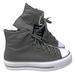 Converse Shoes | Converse Chuck Taylor Lift Platform Shoes Gray Leather Sherpa Women Size A05511c | Color: Gray/White | Size: 9.5