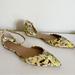 Anthropologie Shoes | Anthropologie | Floral Scalloped Flats | Color: Yellow | Size: 7.5