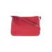 Kate Spade New York Leather Crossbody Bag: Pebbled Red Solid Bags