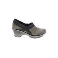 Jambu Heels: Loafers Wedge Casual Gray Shoes - Women's Size 9 - Round Toe