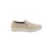 Sofft Sneakers: Slip On Platform Classic Tan Solid Shoes - Women's Size 8 1/2 - Almond Toe