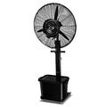 LiYaHead Industrial Fans Standing, Pedestal Fan, High Velocity, Heavy Duty Metal for Industrial, Commercial, Residential, Greenhouse Use, Black (81cm)