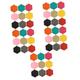 Uonlytech 45 Pcs Felt Hex Wall Sticker Bulletin Tiles Hexagon Cork Board Tiles Hexagon Felt Pin Board Hexagon Bulletin Board Sticker Memo Felt Stickers Felt Wall Tiles Memorandum Photo Board