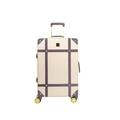 Luggage Suitcase Travel Bag Carry On Hand Cabin Check in Hard-Shell 4 Spinner Wheels Trolley Set | Vintage - Gold M