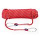 Climbing Rope Diameter 18mm Outdoor Static Rock Climbing Rope 32ft 164ft 328ft 492ft 656ft Safety Rope for Escape Fire Rescue Parachute Ice Climbing Tree Climbing ( Color : Red , Size : 18mm x 180m )