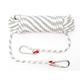 Climbing Rope Diameter 18mm Outdoor Static Rock Climbing Rope 32ft 164ft 328ft 492ft 656ft Safety Rope for Escape Fire Rescue Parachute Ice Climbing Tree Climbing ( Color : White , Size : 18mm x 20m )