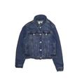 Old Navy Denim Jacket: Blue Print Jackets & Outerwear - Kids Girl's Size 10