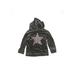 More Than Magic Pullover Hoodie: Silver Tops - Kids Girl's Size 4