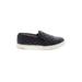 Steve Madden Sneakers: Black Solid Shoes - Women's Size 7 1/2 - Almond Toe