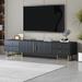 TV Stand TV Media Console Table with 4 Storage Drawers for 65+ Inch TV - 70.90" x 15.70" x 15.90"