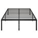 King Bed Frame 18 Inch Heavy Duty Metal Frames with Steel Slats Support Ample Storage No Box Spring Needed, Easy Assembly